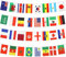 10M/33Ft Long Double Printing Bunting,32 Countries National Football Team Flags Bunting, Football World Cup 2022 Decoration for Garden, Bar, Restaurant and Party (1)