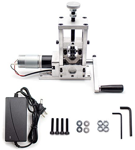 LeTkingok Nueva Máquina Peladora de Alambre Eléctrica, Cable de Cobre de Desecho Doméstico Máquina Peladora Automática Peladora Manual Ajustable