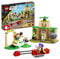 LEGO Star Wars Le Temple Jedi de Tenoo, avec Maître Yoda, Sabres Laser, Figurine de Droïde et Speeder, Jouet de Construction pour Enfants, Garçons et Filles Dès 4 Ans 75358