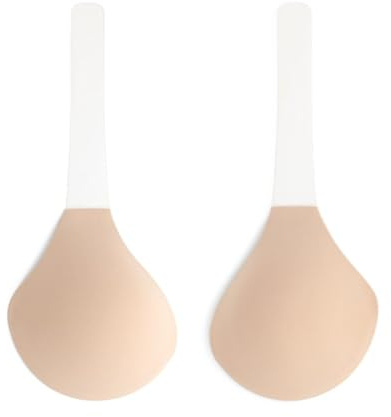 Bye Bra Sculpting Lifts, Schlupf-BH, Klebe-BH, Wiederverwendbarer BH, bis Cup H, Beige/Schwarz