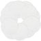 WOONEKY 30Pcs Round Ceiling Covers for Light Fixtures Cable Protection Board Ceiling Light Cover Plate Electrical Socket Surround for Home and Outdoor Use