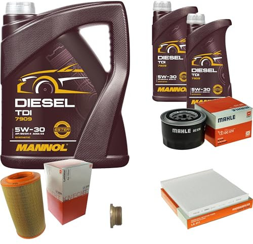 Inspektionspaket 7L MANNOL 5W-30 für Ducato Pritsche/Fahrgestell Kasten Bus