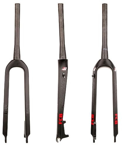 26/27.5/29 Forcella Rigida MTB In Carbonio Forcella Per Mountain Bike Alleggerimento Freno A Disco Forcella Anteriore Tubo Dritto/conico Senza Filettatura QR 100mm ( Color : Tapered , Size : 26'' )