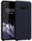 kwmobile Hülle kompatibel mit Samsung Galaxy S10e Hülle - Silikon Handy Case - Handyhülle weiche Oberfläche - kabelloses Laden - Deep Ocean