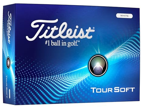 Titleist Tour Soft Golf Ball, White