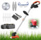 ABBNIA Tondeuse à Gazon portative, Tondeuse à Gazon électrique sans Fil, Tondeuse à Gazon électrique portative adaptée au Jardinage de pelouse et d'extérieur