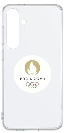SAMSUNG Coque Transparente G S24+ 'Flamme Paris 2024'