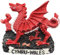 3D Wales United Kingdom Fridge Magnet Travel Souvenir Kitchen Refrigerator Decoration Hand Painted Resin Craft