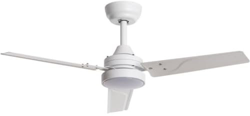 Jandei - Ventilador De Techo Vacker Con Luz CCT, 105 Cm, 40W, IP44. Perfecto para casas, oficinas, despachos, dormitorios, pasillos.
