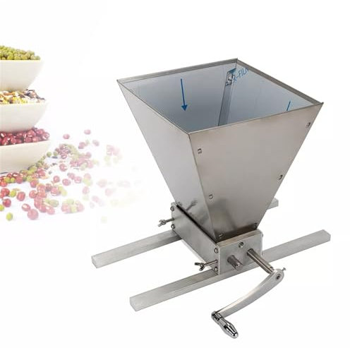 Frantoio a 2 rulli Mulino Malto regolabile Malta manuale Mill Mill per grano