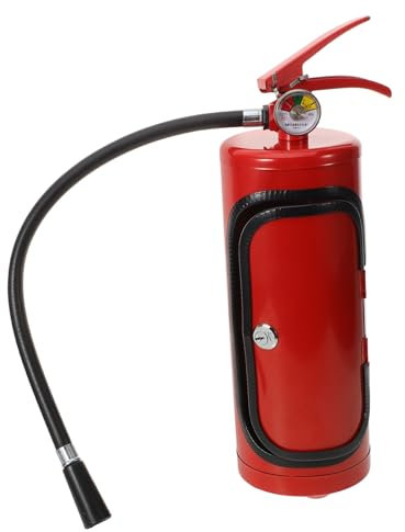 Cabilock Fire Extinguisher Wine Box Storage Holder Creative Organizer for Countertop Small Home Fire Safety for Whiskey Enthusiasts