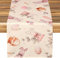 Yibat TischläUfer Ostern Rosa Ostern Deko Deko Ostern Saisonale Rosa Hase FrüHling Ostern Küche Tischdekoration Urlaub Party Dekor 40x140cm