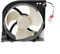 URPIZY Kühlschrank Lüftermotor DA97-15765A DA97-15765C DA97-12842A Ersatzteil Kompatibel mit für Samsung Kühlgeräten DC 12V
