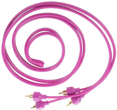 Healifty Audio Speaker Cable for Car Subwoofer Modified Cable Long Wire Easy to Install No Tools Needed