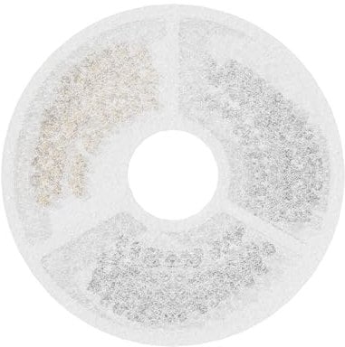 FEELNEEDY Filter Katzenbrunnen 3-Monats-Vorrat - Packung für langanhaltende Frische 6 Originalfilter + 6 Wasserpumpen - Filterschwamm für FEELNEEDY FN-W23 Trinkbrunnen für Hunde