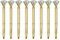 MEGAUK 8 Pcs Große Kristall Diamant Kugelschreiber, Metall Kugelschreiber für Schule Uni Büro Hochzeit - Schreibfarbe Schwarz (Gold)