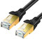 SHULIANCABLE Cable Ethernet Cat 8, Cable de Red Cable de Conexión RJ45 LAN Cable F/FTP Blindaje 40 Gbps,2000Mhz (5M)