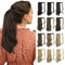 Sofeiyan Pferdeschwanz Haarteil Lockig Haarverlängerung Extension Pferdeschwanzverlängerung Synthetisches Natürliches Gewelltes Haarteil Wrap Around Pony Tail Hair Extensions 38cm
