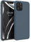 kwmobile Hülle kompatibel mit Apple iPhone 11 Pro Hülle - Silikon Handy Case - Handyhülle weiche Oberfläche - kabelloses Laden - Dunkler Schiefer