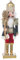 URBNLIVING Traditionell Weihnachten Nussknacker Soldat Statue Figur, 38-82cm Dekorativ Weihnachten Ornament Auf Holz Ständer, Erhältlich IN 3 Größen