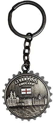 Liverpool Waterfront Bottle Opener Key Chain