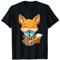 Kawaii Bubble Tea Fuchs Lustiger Boba-Tee Kurzarm T-Shirt