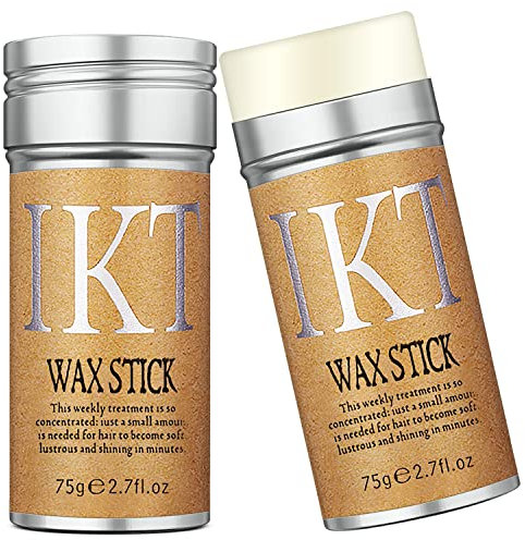 Haar Wachsstab Wachsstab Haarwachs Stick Slick Stick Haar Nicht Fett Styling Pomade Stick Haar Starker Halt macht das Haar schön und ordentlich (fragrance-free2)