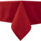 Simurq Tischdecke Abwaschbar - Wasserabweisend | Rechteckig Leinenoptik Rot 160x220 cm