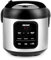 AROMA® Cuiseur à riz numérique, 4 tasses (sans cuisson) / 8 tasses (cuit), vaporisateur, multicuiseur, cuiseur à farine d'avoine, maintient au chaud automatiquement, 2 pintes, extérieur en acier
