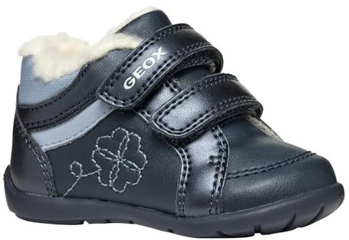 Geox B ELTHAN Girl A, Scarpe da Ginnastica Bimba 0-24, Blu, 21 EU