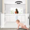 Evilsoul 350cm/138inch Retractable Stair Gate for Baby and Pet, Extra Wide Baby Safety Gate, Retractable Dog Gate, Extendable Extra Long Mesh Child Gate for Stairs/Doorways/Hallways/Outdoor, White