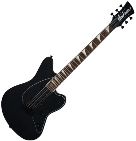 Jackson X Series Surfcaster HT6 Satin Black - Electric Guitar