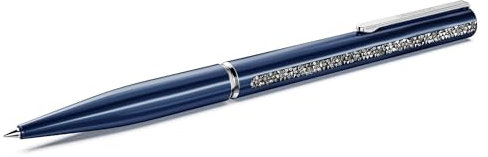 Swarovski Crystal Shimmer Glide Kugelschreiber, Blau, Blau lackiert, verchromt