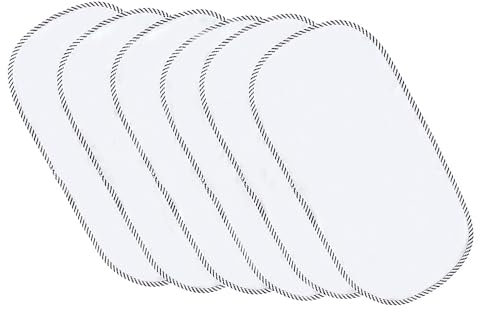 Yolispa Wickelunterlage für Babywindeln, 6 Stück Wasserdicht Wickelunterlage Liner Waschbar Windel Wiederverwendbare 60 x 30cm Tragbare wickelunterlage