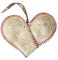 Vintage-Baseball-Herz-Anhänger, Dekoration, Baseball-Herz, Ornament, lustiger Weihnachtsbaum für Baseball-Geschenk, besondere Dekoration, Liebhaber, handgefertigt, Softball-Liebhaber, Sportdekoration,