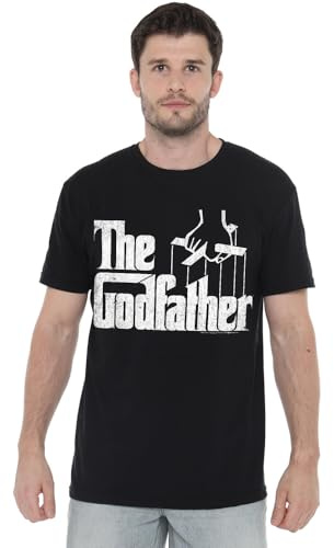 Godfather Logo Unisex T Shirt, Black, XXXX-Large