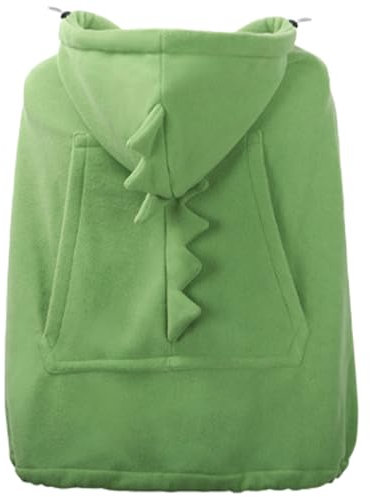 Couvre-bébé Couvercle Mignon Dinosaure Capot à Capuche Couvercle de Porte-bébé Doux & Couverture de Couverture Vent Couverte Couverte pour Maman pour Maman, Utilisation dans Toutes Les Saisons sty
