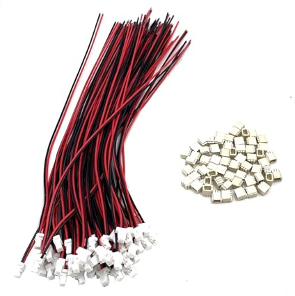 60 Paar 28 AWG 150 mm JST SH 1,0 mm Pitch 2 Pin Buchse und Stecker Draht Kabel für RC Spielzeug PCB LED Streifen Haushaltsgeräte