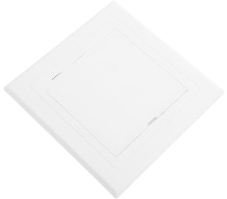 Mipcase Klimaanlage Abdeckung für Trockenbauplatten Sanitär-Zugangstür Abdeckung der Schalttafel Wandmontierte Schalttafelabdeckung Deckenblindabdeckung Abs Weiß