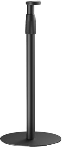 LogiLink BP0208 Speaker Stand for SONOS ERA 100 & 300, Height: 682-1068 mm, Max. 5 kg, Black