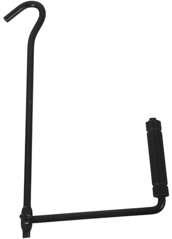 EXAOMBLE Auto Faltbarer Hand Jack Rocker Tragbares Scherenheber Werkzeug mit Klappbarem für Reifenwechsel Unterwegs für Pkw und SUV Leicht zu Verstauen Robustes Design