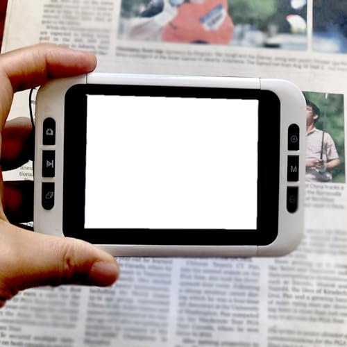 Elektronische Lupe für Sehbehinderte, digitale Lupe mit 19 Farbmodi – ideal für Senioren und Sehschwäche