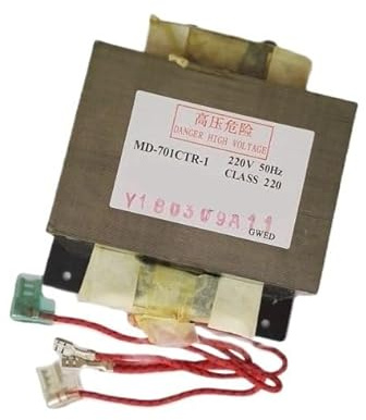 ZBOUMRTG Transformador de Placa de computadora Compatible con Horno microondas Midea MD-701CTR-1 de 700 W y 800 W.