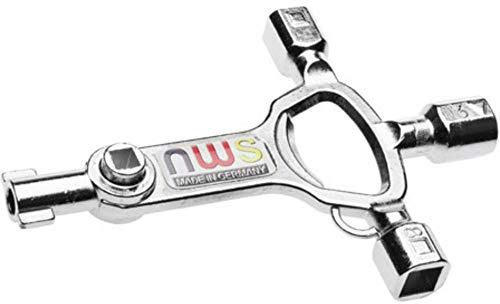 NWS 2005-10-SB Elektro-Universalschlüssel, silberfarben