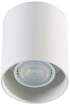 Arcchio Deckenlampe Carson (Modern) in Weiß aus Aluminium (1 flammig, GU10) - Deckenleuchte Lampe Flurleuchte