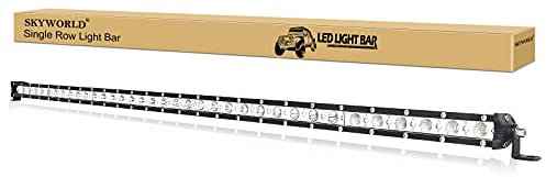 SKYWORLD 37 Zoll 94CM 180W Led Arbeitsscheinwerfer Bar 12V 24V Zusatzscheinwerfer Led Bar Offroad Scheinwerfer Wasserdicht Rückfahrscheinwerfer für 4x4 Auto Offroad SUV UTV ATV Traktor