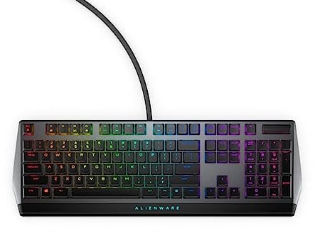 Alienware 510K Low-Profile RGB Mechanical Gaming Keyboard, US Layout - AW510K (Dark Side Of The Moon)