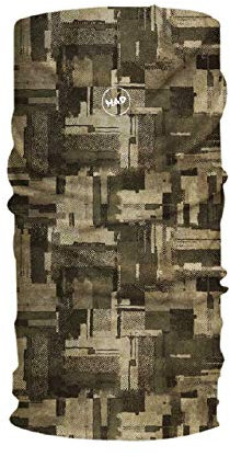 Had Coolmax Next Level Grün - Kühlendes vielseitiges Coolmax Multifunktionstuch, Größe One Size - Farbe Blur