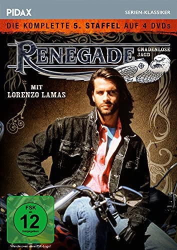 Renegade - Gnadenlose Jagd, Staffel 5 / Die letzten 22 Folgen der Kultserie (Pidax Serien-Klassiker) [4 DVDs]