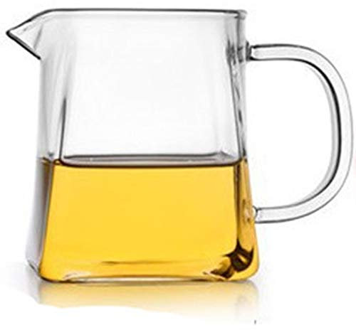 Glass Gong Dao Bei For Chinese Traditional tea Ceremony Cha Hai, Tea fairness Cup, Milk Pitcher, Sharing Pitcher 300ml/12 oz